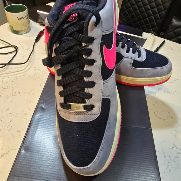 Nike Air Force 1 Low '07 LX Dark Obsidian Ashen Slate FB8876-401 Mens SZ 12 New - Picture 2 of 14